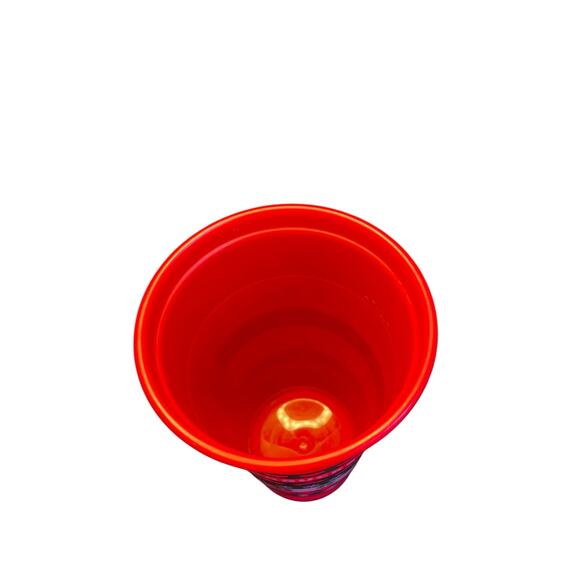 Two 2020 Starbucks 16 oz Holiday Reusable Plastic Cups w/lids Christmas Design - Picture 4 of 6